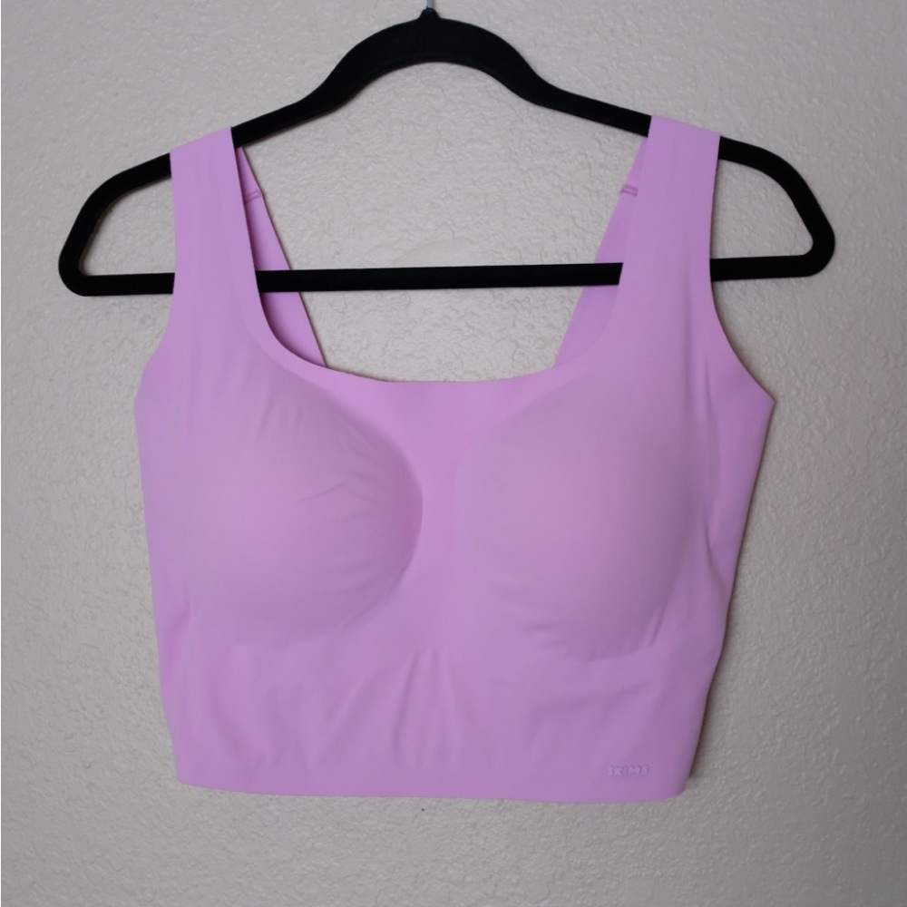 NWOT Skims Scoop Longline Bralette in Petal - Size Large / DD